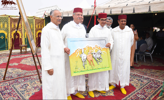 عامل إقليم الجديدة يترأس مراسيم حفل الافتتاح الديني لموسم مولاي عبد الله أمغار