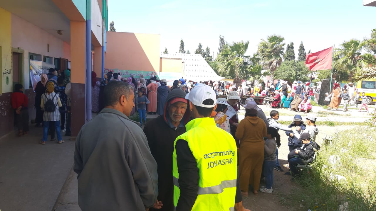 الجرف الأصفر : 320 امرأة مستفيدة من القافلة الطبية بمولاي عبد الله