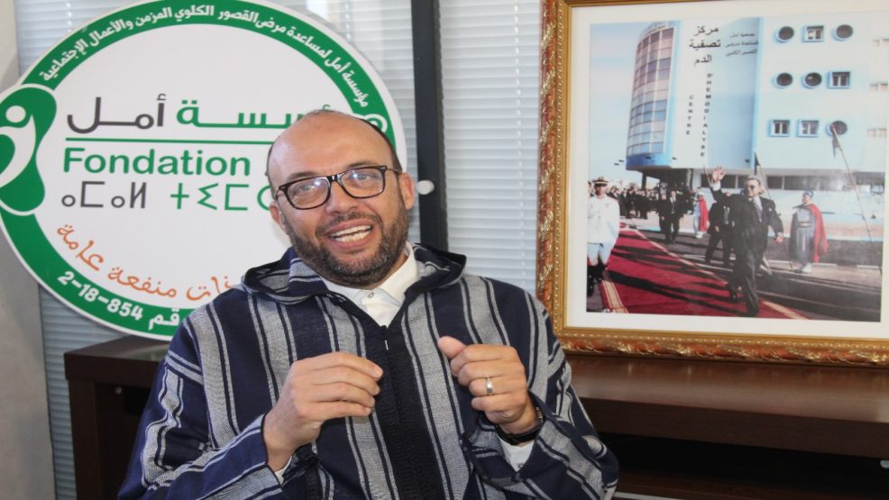 مؤسسة “أمل” لمرضى القصور الكلوي تقوم بمبادرة إيجابية لحفظ كرامة الطبقة المعوزة تحت شعار “فابور”
