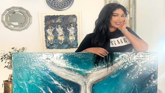 أسماء دحان.. فنانة تشكيلية ترسم الحلم باللون والخيال وتطمح للعالمية